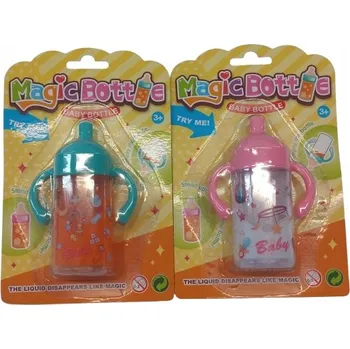 Doplněk pro panenku MAGICKÉ LAHVIČKY PRO PANENKY MIZÍCÍ MLÉKO + DŽUS