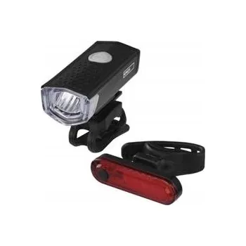 Bodové svítidlo Nabíjecí cyklistické lampy komplet EMOS P3923
