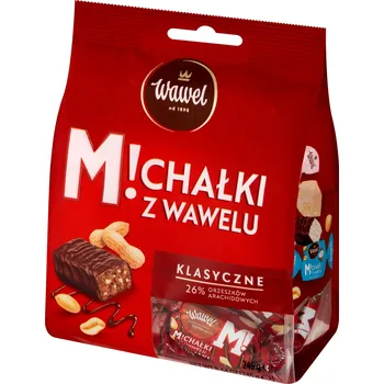 Bonbon Wawel Michałki z Wawelu Bonbóny v čokoládě klasické 245 g