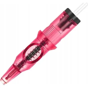 Tetování TRÉNOVACÍ CARTRIDGE PRO TRÉNOVÁNÍ TETOVÁNÍ S BALLPOINT ŠPIČKOU RED