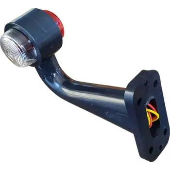 Příslušenství osvětlení automobilu Obrysové světlo rohová krajní bílo-červená TIR 24V