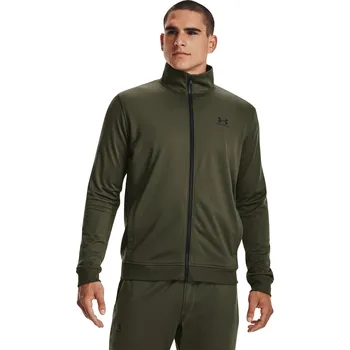 Pánská mikina Pánská mikina se zipem UNDER ARMOUR-SPORTSTYLE TRICOT JACKET-GRN Zelená S