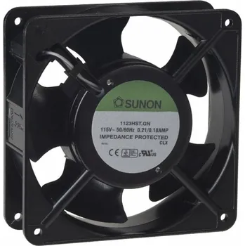PC ventilátor Sunon Ventilátor: AC; axiální; 115VAC; 120x120x38mm; 144,41m3/h; 48dBA SP101A1123HST.GN