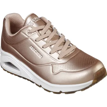 Dámská tenisová obuv Dámská rekreační obuv SKECHERS-Uno Rose Bold rose gold Hnědá 37
