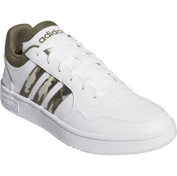 Dámská obuv Pánská rekreační obuv ADIDAS-Hoops 3.0 cloud white/olive strata/grey two Bílá 44 2/3