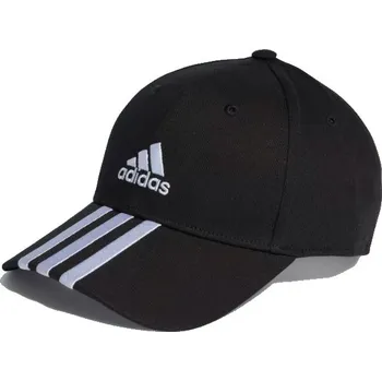 Kšiltovka Dětská kšiltovka ADIDAS-BBALL 3S CAP CT BLACK/WHITE Kids Černá 50/52 cm