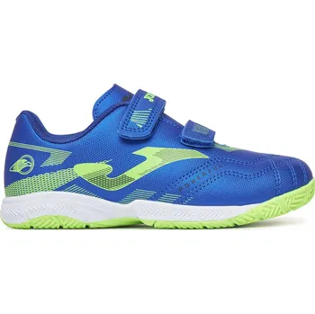 Míčový sport Chlapecké fotbalové kopačky halové JOMA-Powerfull 2504 K IC royal blue/green Modrá 34