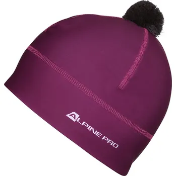 Čepice Alpine Pro ABERE RŮŽOVÁ FUNKČNÍ ČEPICE S BAMBULÍ M