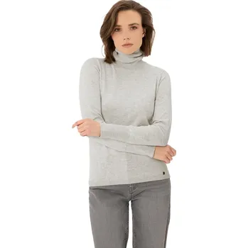 Pánský svetr Dámský svetr VOLCANO-S-JULI-702M-GREY MEL Šedá XS