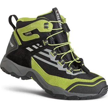 Dámská treková obuv Juniorská členková turistická obuv KAYLAND-Snake Gtx Jr, Grey/Lime Šedá 39