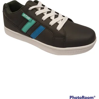 Pánská tenisová obuv Juniorská rekreační obuv AUTHORITY KIDS-Arvin black/swedish blue/hol green Černá 40