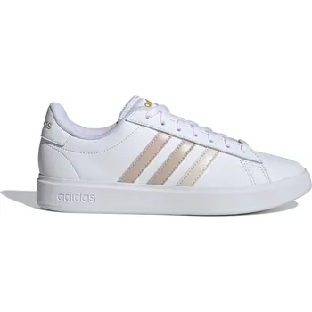 Pánská tenisová obuv Dámská rekreační obuv ADIDAS-Grand Court 2.0 cloud white/wonder white/wonder beige Bílá 40 2/3