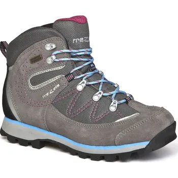 Dětská fitness obuv Dámská vysoká turistická obuv TREZETA-Annette Evo Wp, Grey/Magenta Šedá 39