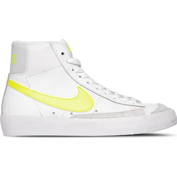 Pánská tenisová obuv Dámská vycházková obuv NIKE-Wmns Blazer Mid 77 white/lemon/platinum Bílá 36,5