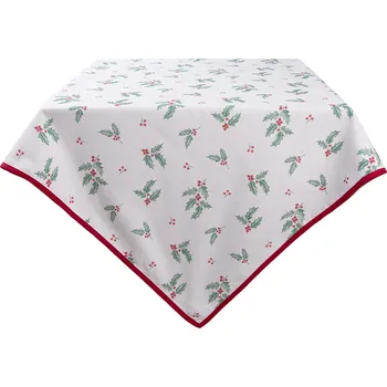 Stolování Čtvercový stolní ubrus Holly Christmas M - 150*150 cm