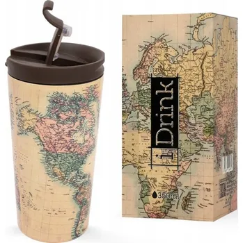 Termohrnek Termohrnek Maps dvoustěnný 350 ml ocel ocel