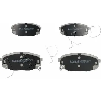 Brzdová destička Sada brzdových destiček, kotoučová brzda JAPKO 50K09