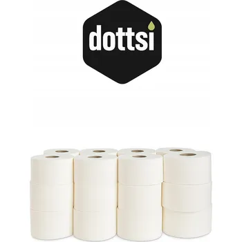 Toaletní papír Suchý toaletní papír bez vůně Dottsi 24 ks