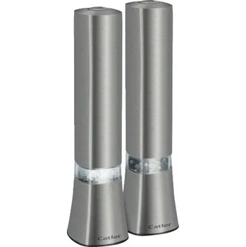 Kuchyňský mlýnek Elektrický mlýnek Catler, kovový, bezbarvý/šedý