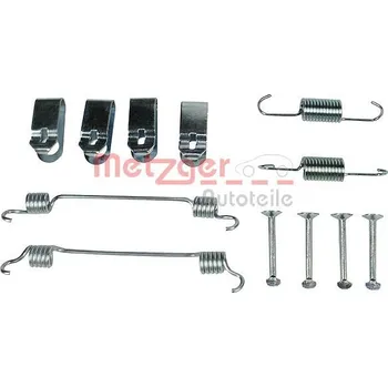 Brzdový systém Sada příslušenství, parkovací brzdové čelisti METZGER 105-0019