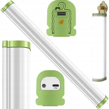 Svítilna LED DÍLENSKÁ LAMPA S MAGNETEM A HÁKEM UNIVERZÁLNÍ AKUMULÁTOR POWERBANK