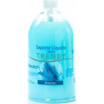 Mýdlo ITALSKÉ TEKUTÉ MÝDLO NA RUCE NEUTRÁLNÍ PH JEMNÉ S PUMPIČKOU BREZZA 1L