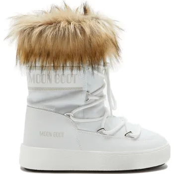 Dámská zimní obuv Dámské kotníkové zimní boty MOON BOOT-MB LTRACK MONACO LOW WP-A001 WHITE Bílá 36