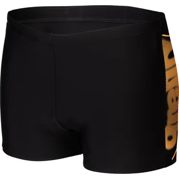 Pánské plavky Pánské plavecké boxerky ARENA-MENS BRIGHT GLARE SWIM SHORT Černá 4XL