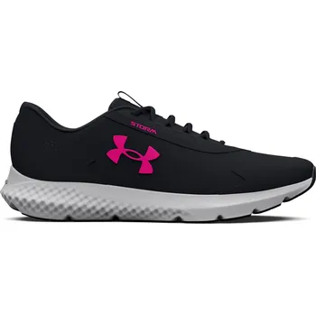 Dámská sportovní obuv Dámská běžecká obuv UNDER ARMOUR-UA W Charged Rogue 3 Storm black/jet gray/rebel pink Černá 36,5