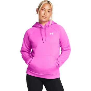 Dámská mikina Dámská zateplená mikina s kapucí UNDER ARMOUR-UA Armour Fleece Hoodie-PPL Fialová M
