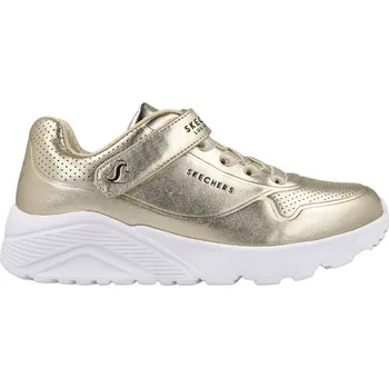 Dívčí tenisky Dívčí rekreační obuv SKECHERS-Uno Lite Chrome Steps gold Žlutá 28