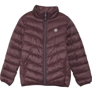 Dívčí bunda Dětská bunda COLOR KIDS-Jacket Quilted - Packable, fudge Hnědá 164