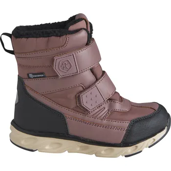 Dívčí zimní obuv Dívčí vysoké zimní boty COLOR KIDS-Boots high cut w.2 WP marron Hnědá 35