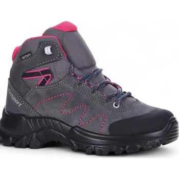 Dětská fitness obuv Dětská vysoká turistická obuv GRISPORT-Savona Šedá 33