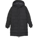 Dětská bunda COLOR KIDS-Jr. Jacket - Quilt - Long, black Černá 122