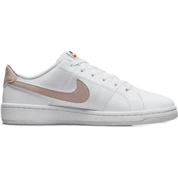 Pánská tenisová obuv Dámská rekreační obuv NIKE-Court Royale 2 white/pink oxford/black Bílá 38