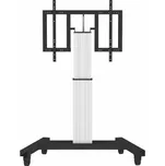 Neomounts PLASMA-M2500TSILVER / Motorised Mobile Floor Stand (90° tilt) - VESA 200x200 up to 800x600 / Silver