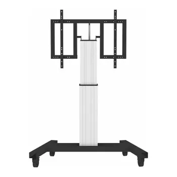 Televizní držák Neomounts PLASMA-M2500TSILVER / Motorised Mobile Floor Stand (90° tilt) - VESA 200x200 up to 800x600 / Silver
