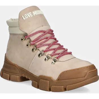 Dámské kozačky Nízké kozačky Love Moschino JA15494G0LIP0120 béžová 08X, EUR 41