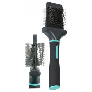 Kartáč pro zvířata Zolux Anah Oboustranný pružný kartáč malý