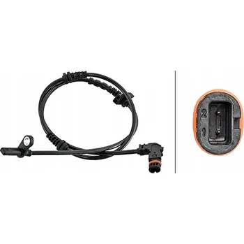Brzdová hadice Snímač, otáčky kola Hella 6PU 230 048-221
