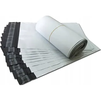 Obálka Kuriérní obálka z fólie 4Pros bílá 450 x 550 mm, 50 ks