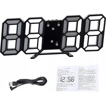 Hodiny Hodiny digitální budík s teploměrem a alarmem