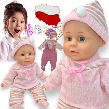 Panenka PANENKA MIMINKO INTERAKTIVNÍ ZPÍVÁ A MLUVÍ POLSKY JAKO ŽIVÁ REALISTICKÁ