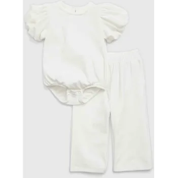 Dívčí baby sametový outfit GAP 3-6M