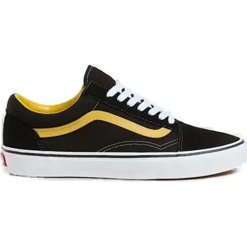 Pánská rekreační obuv VANS-Old Skool M black/pop yellow Černá 46