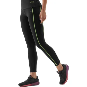 Dámské legíny Dámské kompresní legíny 4F-TIGHTS FNK-AW23TFTIF134-20S-DEEP BLACK Černá S