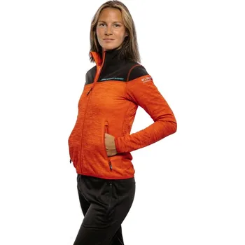 Dámská mikina Dámská turistická mikina se zipem EVERETT-FleeCa W red Červená XXL