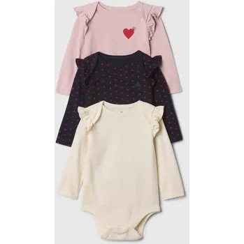 Kojenecký body Dívčí baby body, 3 ks GAP 12-18M