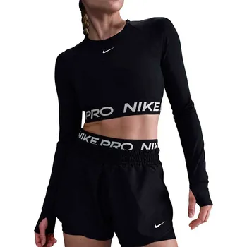 Dámské kraťasy Dámské běžecké kraťasy NIKE PRO-W NP DF 2IN1 SHORT TT Černá XL